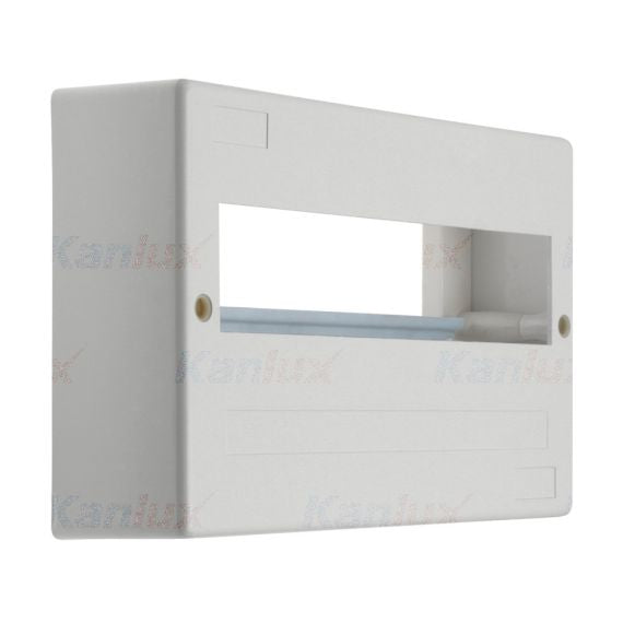 Quadro elettrico di distribuzione serie DB 400V 63Amax IP30 12 moduli Kanlux Quadro elettrico di distribuzione serie DB 400V 63Amax IP30 12 moduli Kanlux